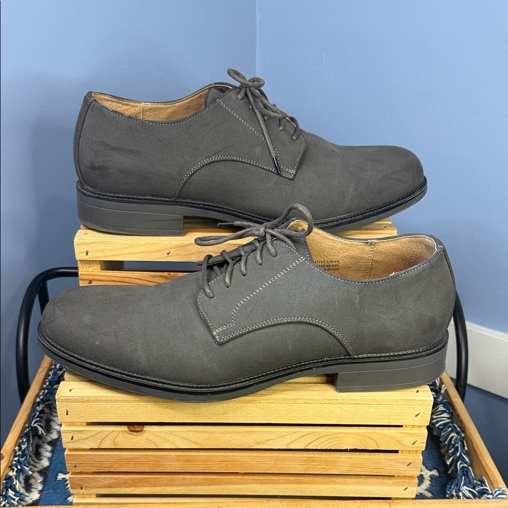 Dexter Comfort Grey Oxford Shoes 13
